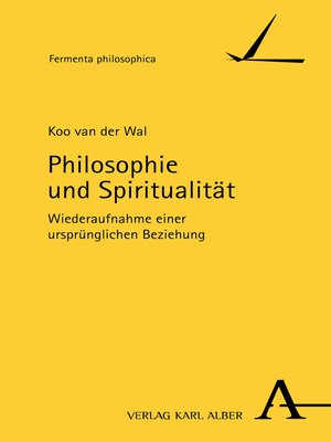 cover image of Philosophie und Spiritualität